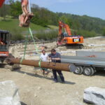 Holzrechen für Kraftwerk kleine Emme