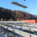 Neubau der Industriehalle Lustenberger.