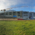 Neubau der Industriehalle Lustenberger.