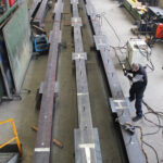 Neubau der Industriehalle Lustenberger.