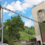 Rohrleistung bei Kieswerk